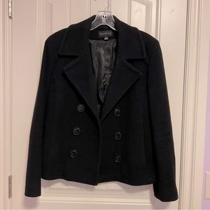 Braetan Black Pea Coat - Size S